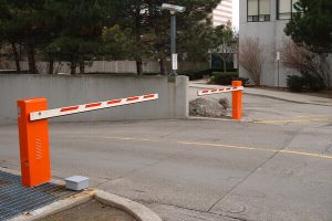 Hình ảnh lắp đặt thanh chắn giao thông 615 FAAC