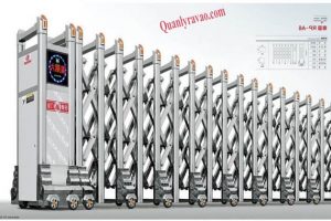 CỔNG XẾP INOX TV – 034