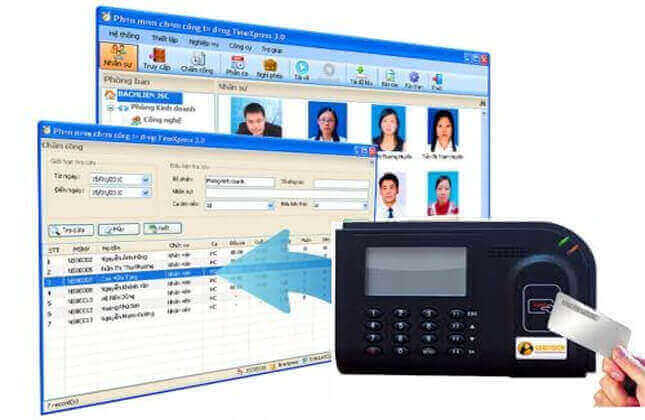 giải pháp phần mềm chấm công