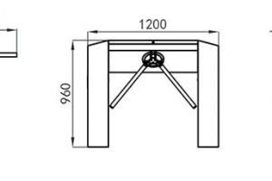 Thông số kỹ thuật Cửa xoay Tripod 3 chấu E142